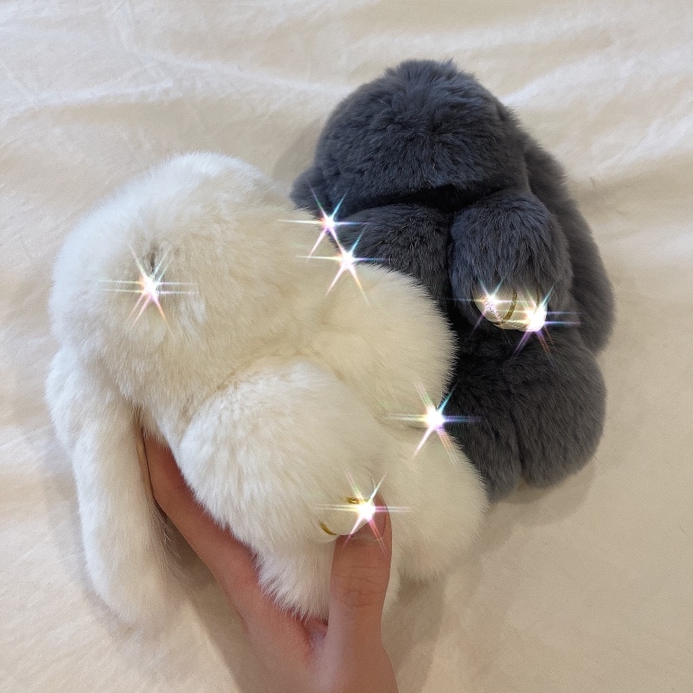 Bunny key chains